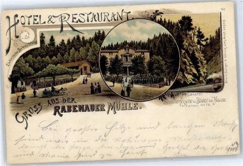 Rabenau Hotel, Restaurant Rabenauer Mühle, Bastei