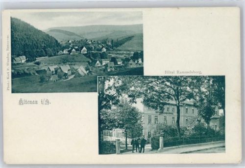 Altenau Gesamtansicht, Hotel Rammelsberg