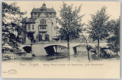 Aue König-Albert-Brücke, Restaurant Zum Muldental