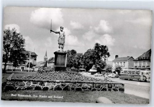 Bad Bramstedt Marktplatz, Denkmal Roland