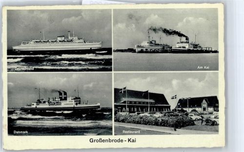 Großenbrode Am Kai, Schiff, Restaurant