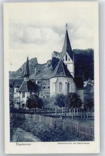 Blaubeuren Kloserkirche mit Kapitelhaus