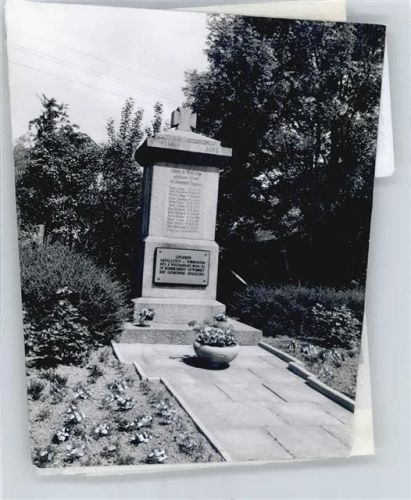 Dägeling Foto mit Negativ, Ehrenmal
