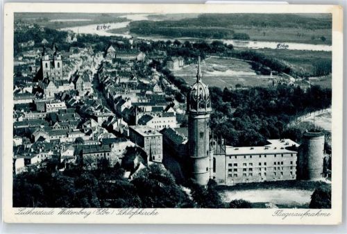 Lutherstadt Wittenberg Fliegeraufnahme