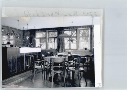 Borgfeld Foto mit Negativ, Gaststätte Wümme-Terrassen