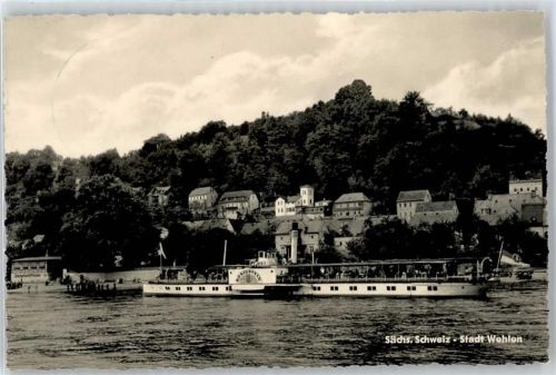 Wehlen Stadt Schiff