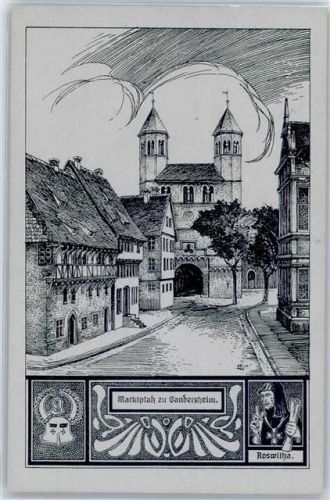 Bad Gandersheim Marktplatz