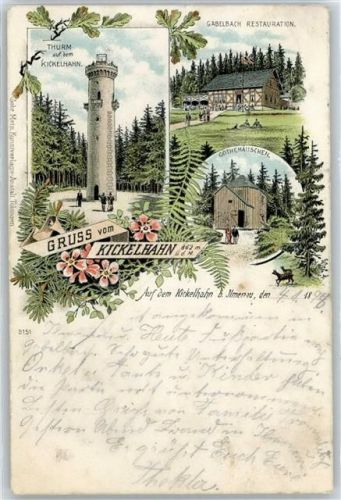 Gabelbach Kickelhahn, Goethehäuschen, Restauration
