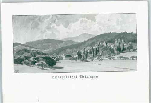 Schnepfenthal-Rödichen Künstlerkarte