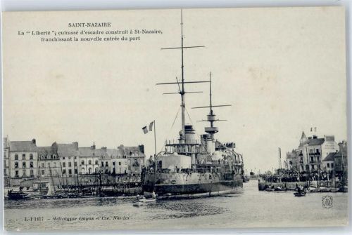 Saint-Nazaire Dampfer, Hafen