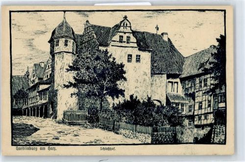 Quedlinburg Schloßhof