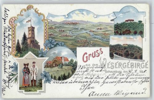 Schaumburg Trachten, Arensburg, Klippenturm, Paschenburg