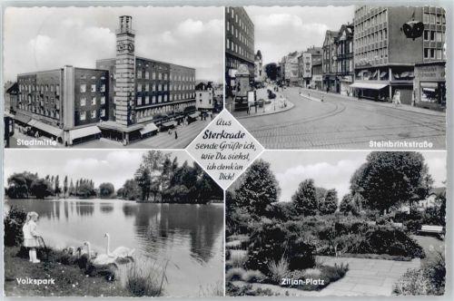 Sterkrade Stadtmitte, Volkspark, Steinbrinkstraße, Zilian-Platz