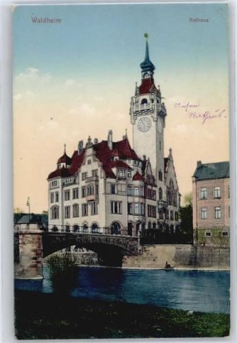 Waldheim Rathaus, Brücke