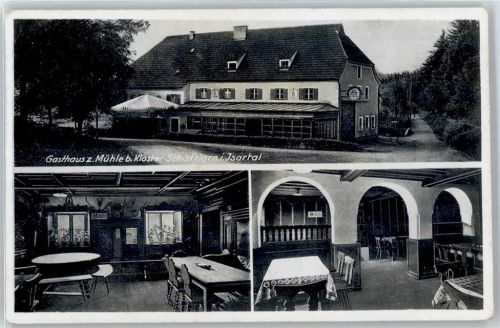 Schäftlarn Gasthaus zur Mühle bei Kloster Schäftlarn