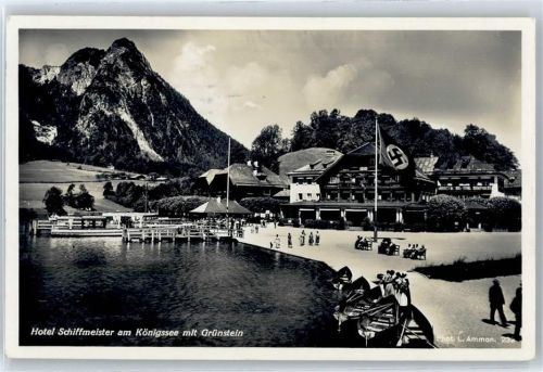 Königssee WK II, Hotel Schiffmeister, Grünstein