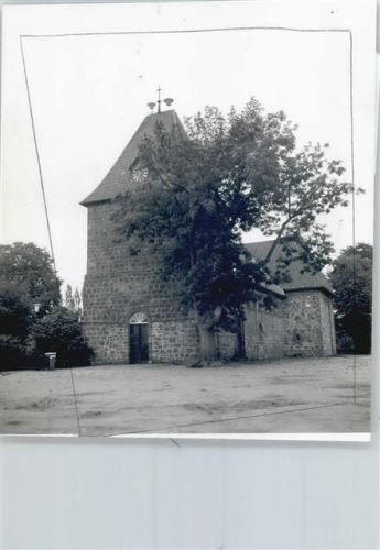 Wietzen Foto mit Negativ, Kirche