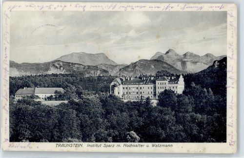 Traunstein Institut Sparz, Hochkalter, Watzmann