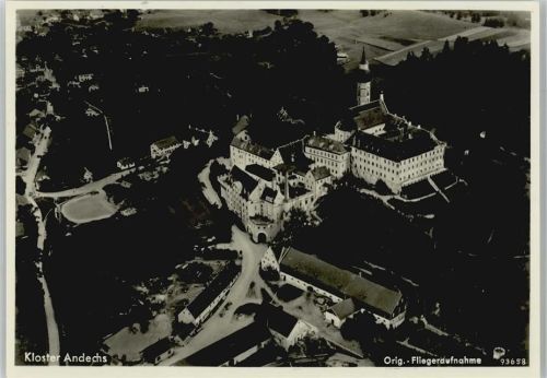 Andechs Kloster Andechs Luftaufnahme