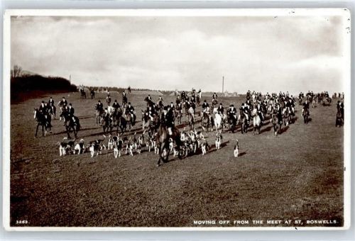Moving off from the meet at St. Boswells
