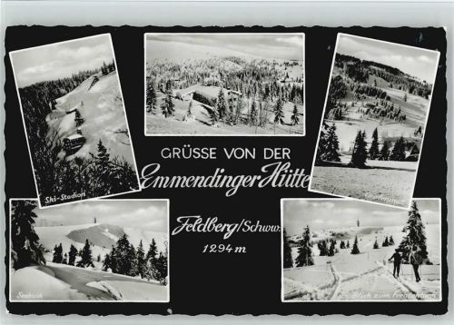 Emmendingen Ski-Station Seebuck Grafenmatt Fernsehturm Winter Emmendinger Hütte