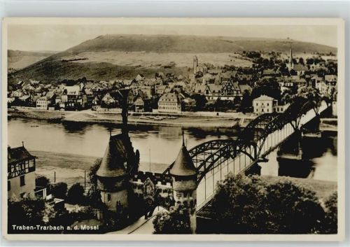 Traben-Trarbach 1933 Moselbrücke