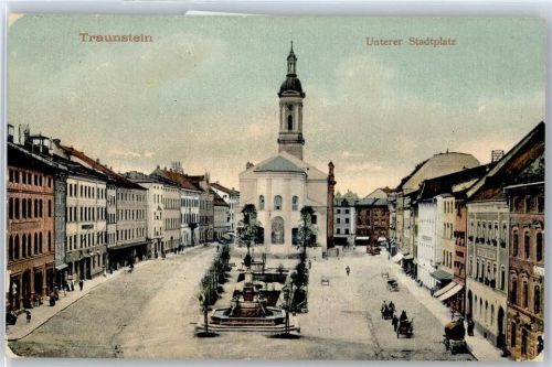 Traunstein Unterer Stadtplatz, Kirche