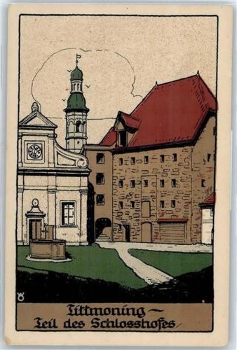 Tittmoning Schloßhof