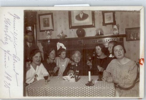 Herzberg Familie , Foto-Karte