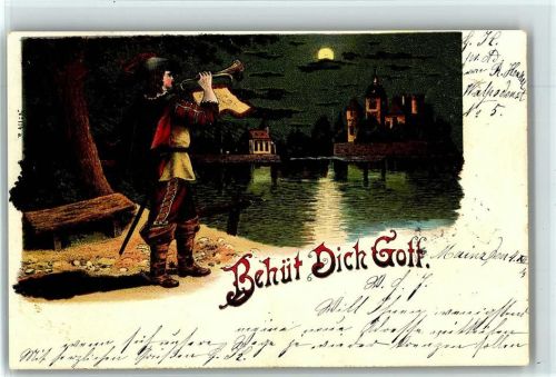 Bad Säckingen Trompeter im Mondschein