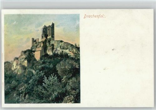 Königswinter 1900 Drachenfels