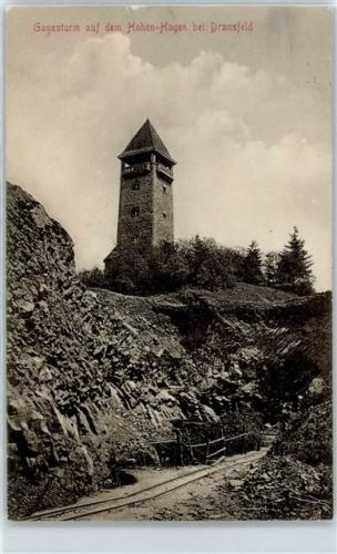 Dransfeld Gaussturm auf dem Hohen-Hagen