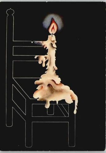 1980 Künstler sign Anna Mikke Nugeron Verlag H 245