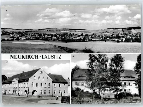 Neukirch Gesamtansicht, HO-Hotel Oberland, Jugendherberge