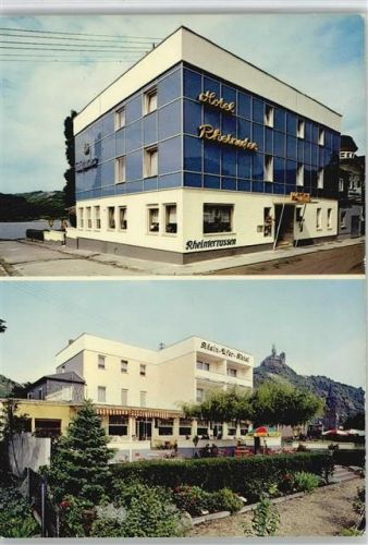 Braubach Rheinufer-Hotel-Cafe