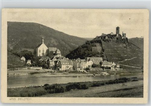 Beilstein 1920 Burgruine Metternich