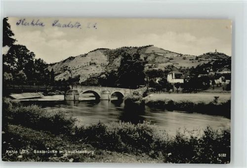 Kahla Saalbrücke Leuchtenburg