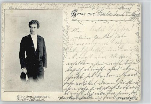 Otto Sommerstorff 1897 AK