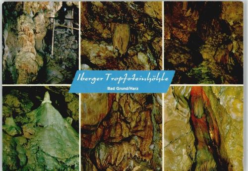 Bad Grund 1970 Iberger Tropfsteinhöhle Zwergengrotte