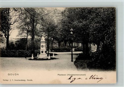 Gouda Plantsoen Houtmanmonument