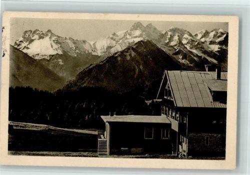 Sonthofen 1935 Sommergaststätte Pension Sonnenalm