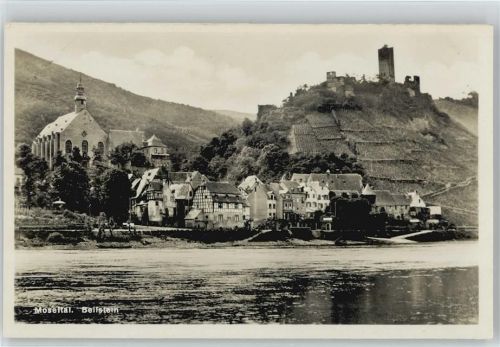 Beilstein 1955 Moseltal Foto AK