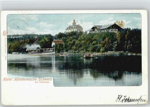 Malente Hotel "Holsteinische Schweiz" Kellersee Dampfschiff