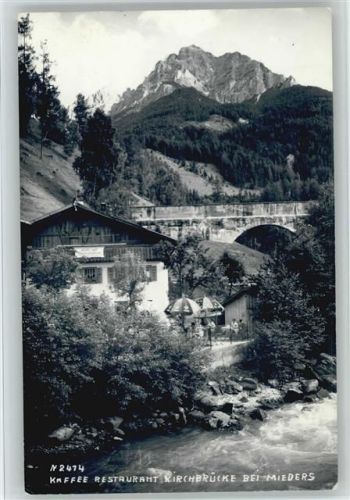 Mieders Stubaital Kaffee Rstaurant Kirchbrücke