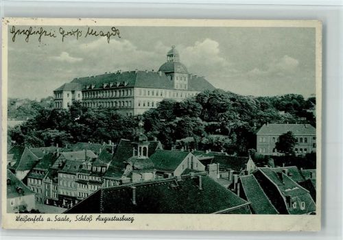 06667 O4850 Weißenfels , Saale - Schloß Augustusburg