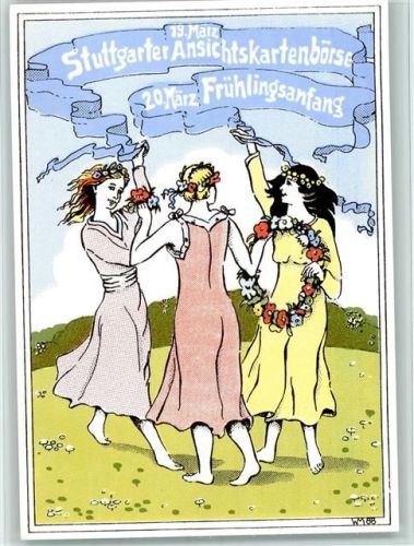 Nr. 693 Stuttgarter Ansichtskartenbörse 20 . März 1989 AK