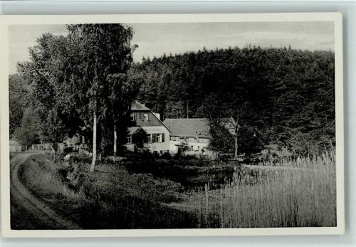 Eisenberg Waldhaus Meuschkenmühle im Mühltal