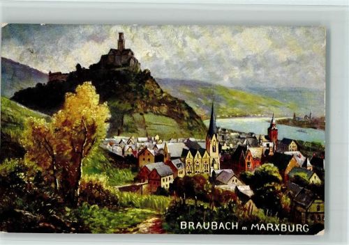 Braubach F.E.D. Serie 307 - Marxburg 1912 AK