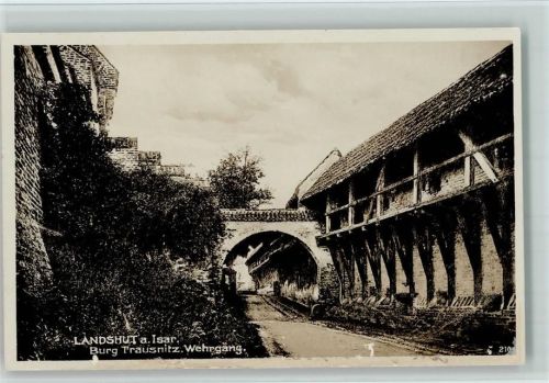 Landshut Burg Trausnitz Wehrgang