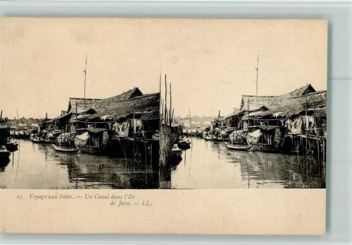 Stereo Bild - Un Canal dans L `Ile - Voyage aux Indes